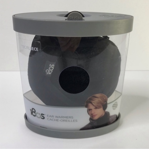 180S Tec Fleece Ear Warmers Black - Picture 7 of 7